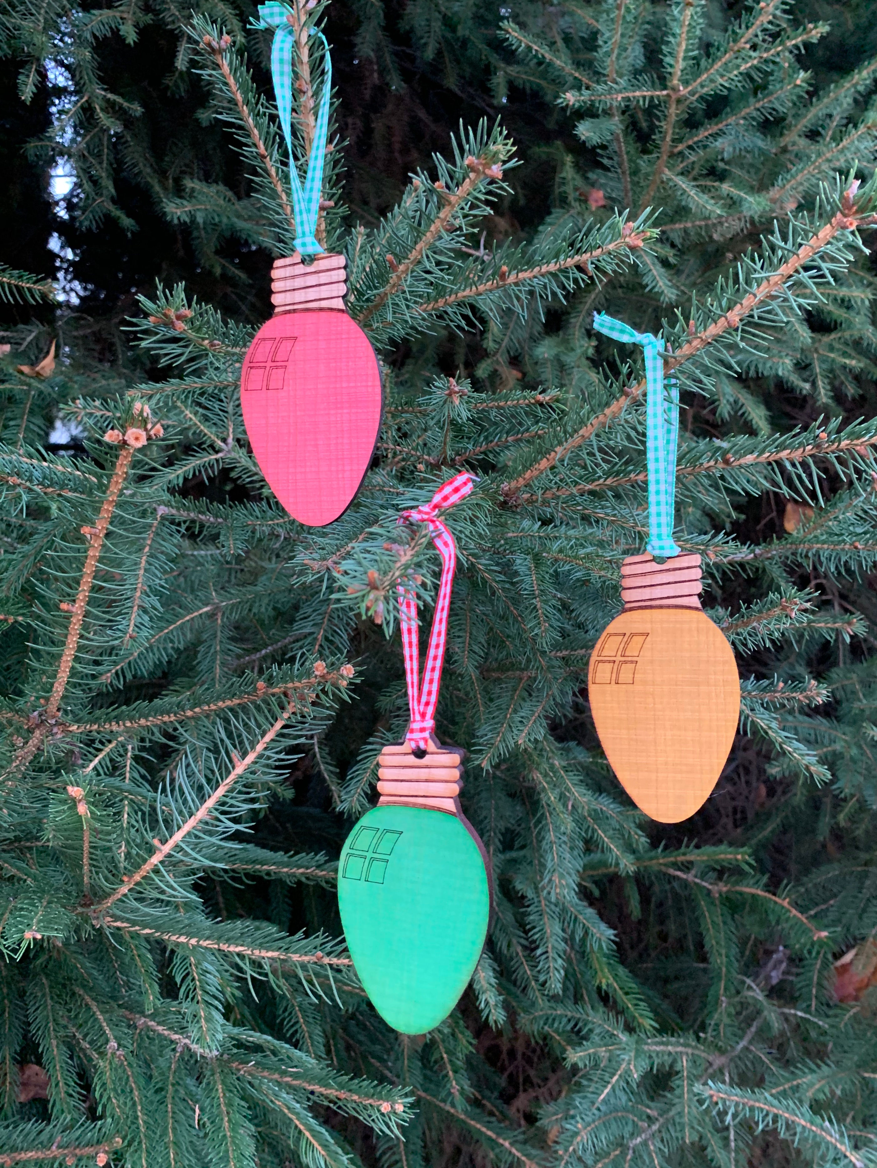 Christmas Light Ornament