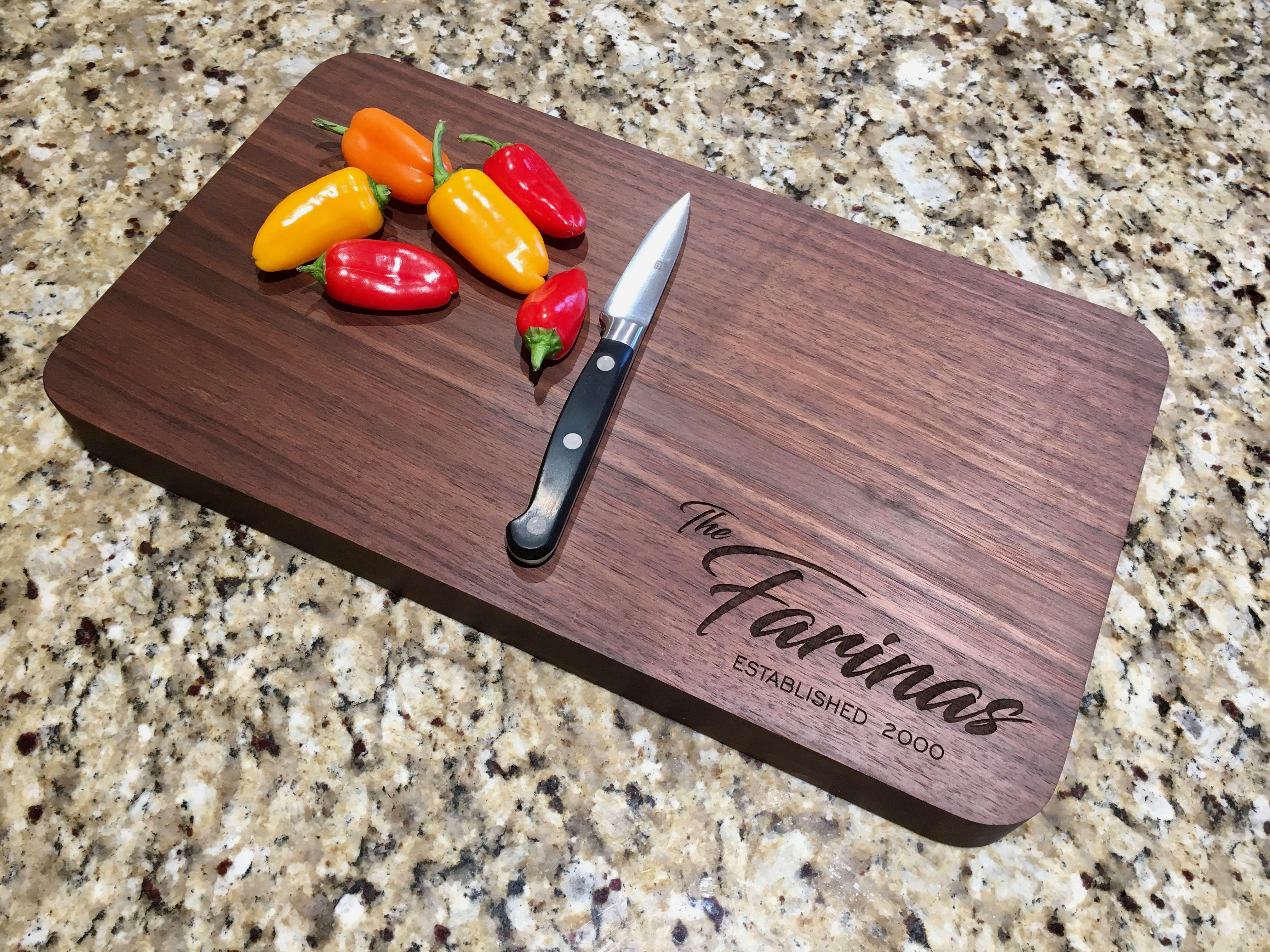 Name & Date Charcuterie Board