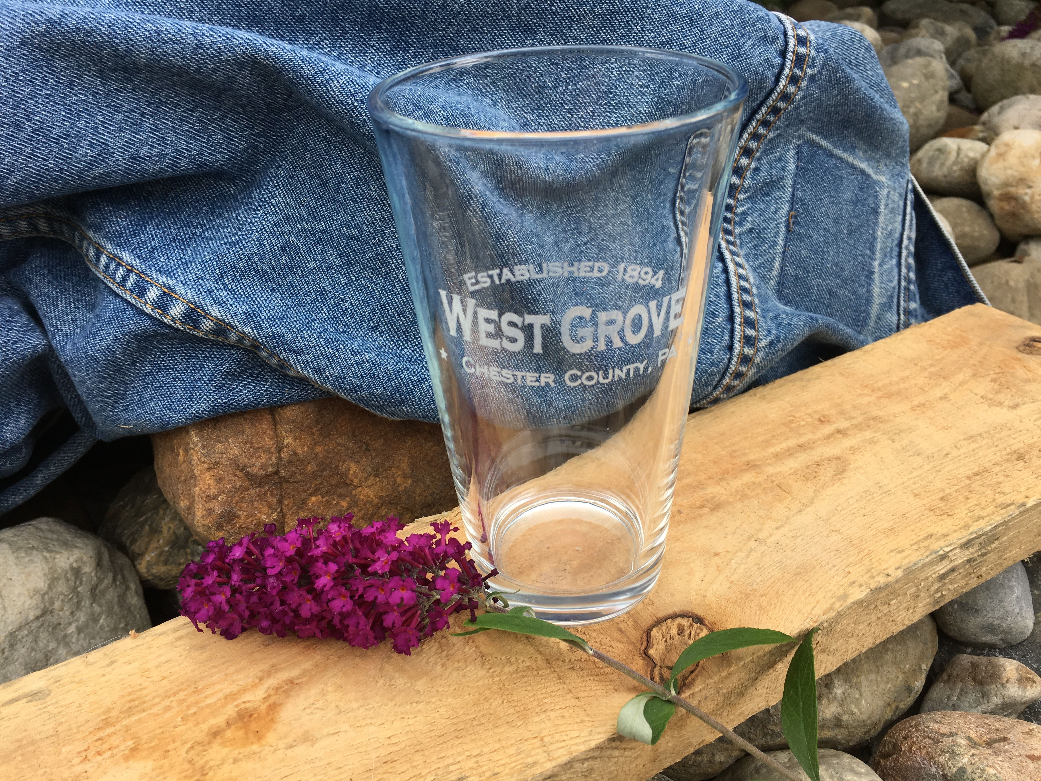 West Grove Pint Glasses