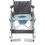Thumbnail: foldable commod wheelchair