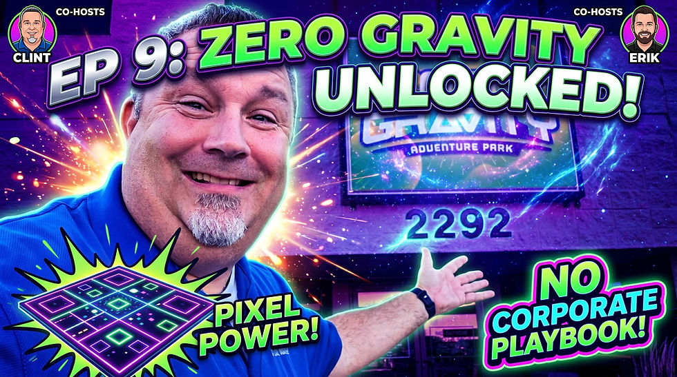 Ep. 9: WrestleMania Birthdays and Pixel Floors: How Ed from Zero Gravity Dominates a Crowded Market