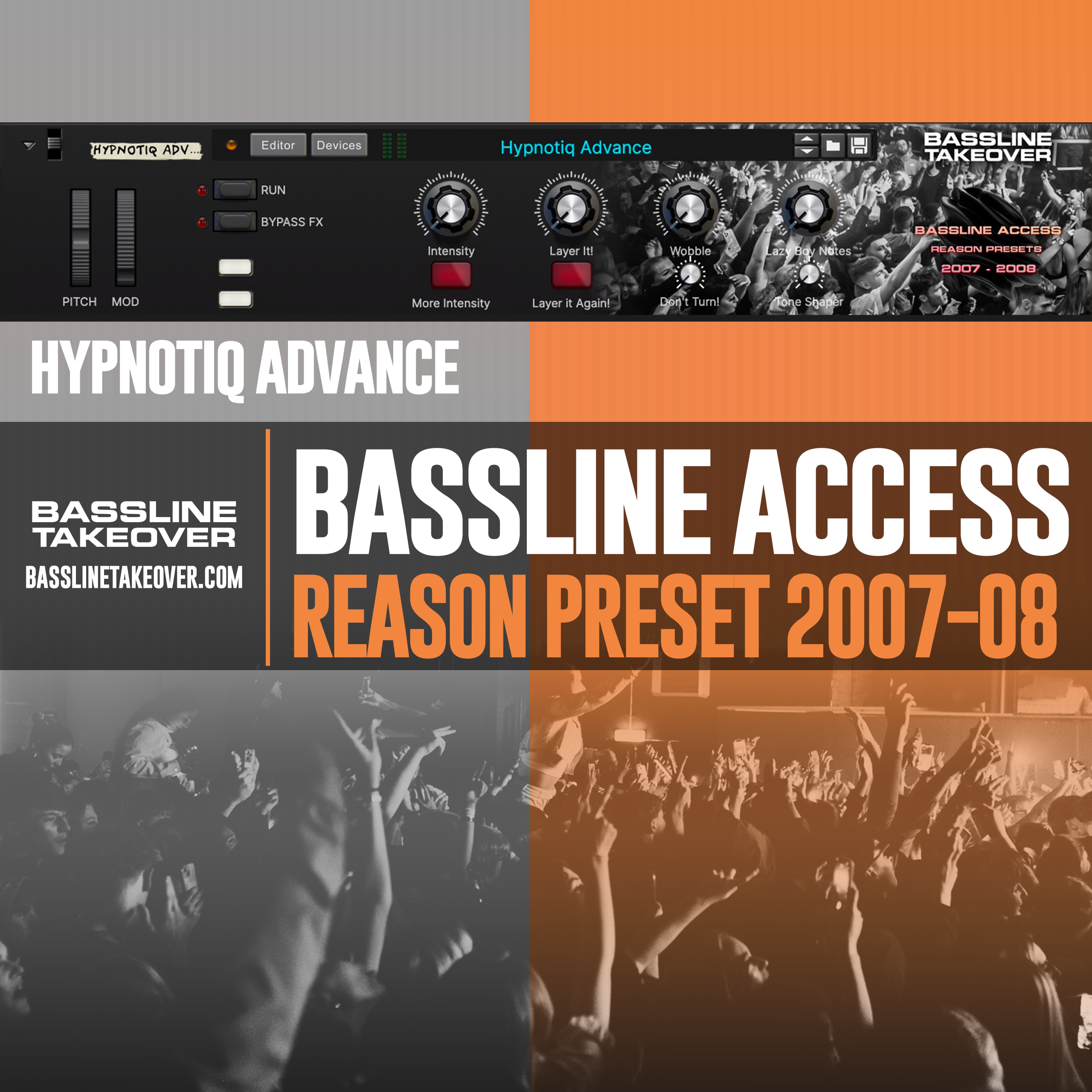 Bassline Access Reason Presets: 2007-08 Hypnotiq Advance