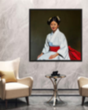 Mujer cono kimono