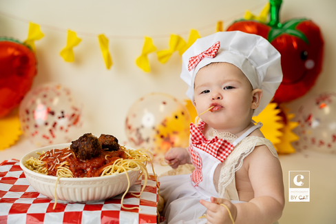 Lansing, Michigan cake smash photographer