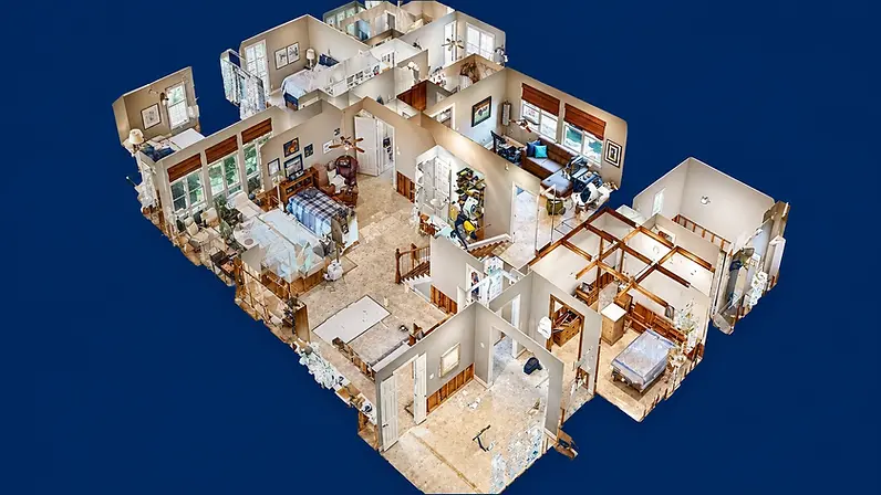 Matterport 3D scan for insurance restoration and rebuild scoping by Floors To Ceiling Restoration