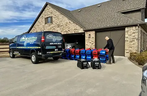 Trusted water damage restoration near me in Celina TX