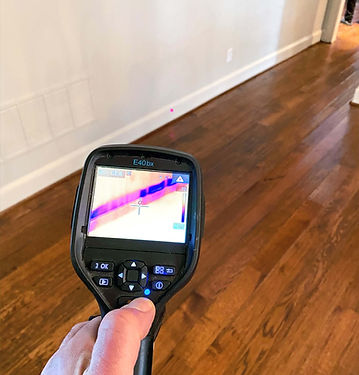 Water damage moisture reader Frisco TX