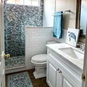 Frisco, TX guest bathroom remodel