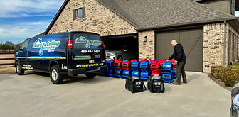 Water damage dryout and restoration company Flower Mound, TX