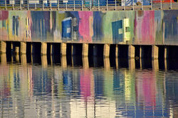 Motiv fra havnen i La Boca