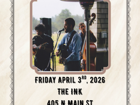 Local Live Music and Happenings Kittitas County.  April 2nd--April 9th