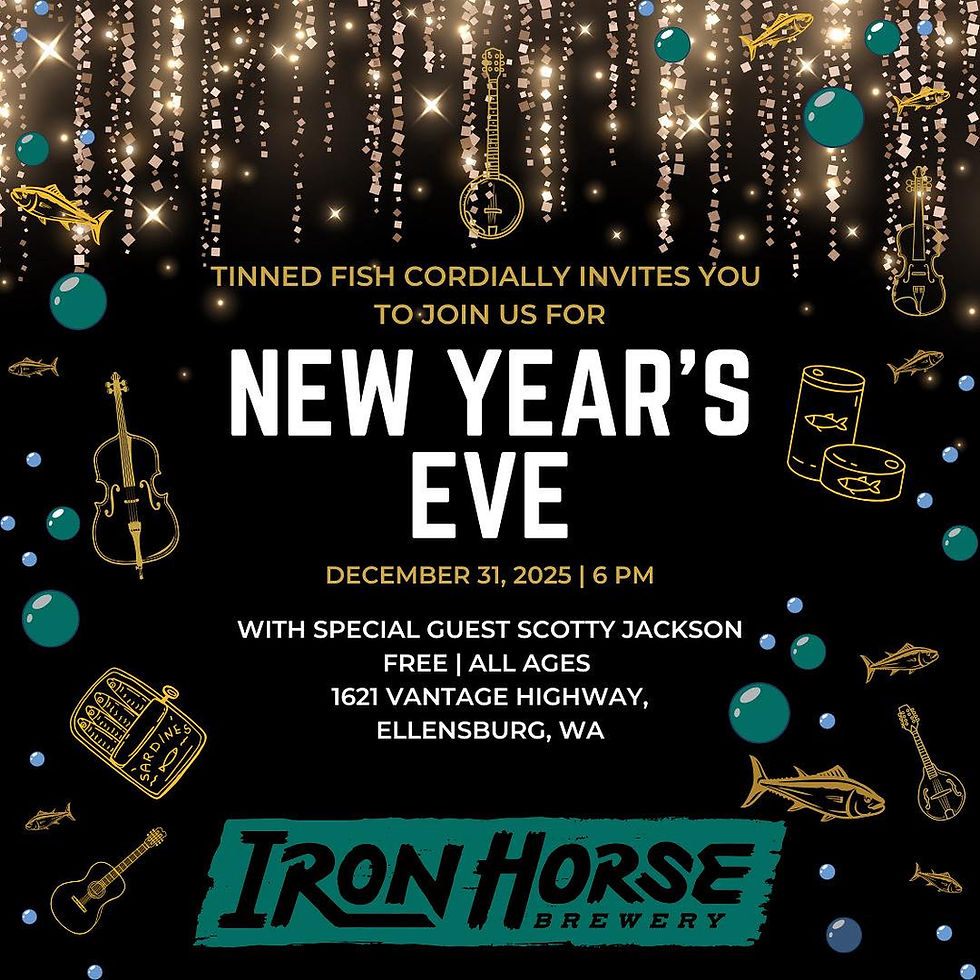 Local Live Music and Happenings Kittitas County. December 25th--January 1st