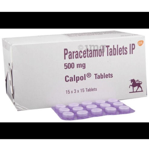 Paracetamol 500mg 60 Tablets For Pain Fever Relief