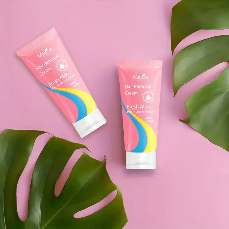 Thumbnail: Sensitive hair removal cream with Aloe Vera for body and bikini care
