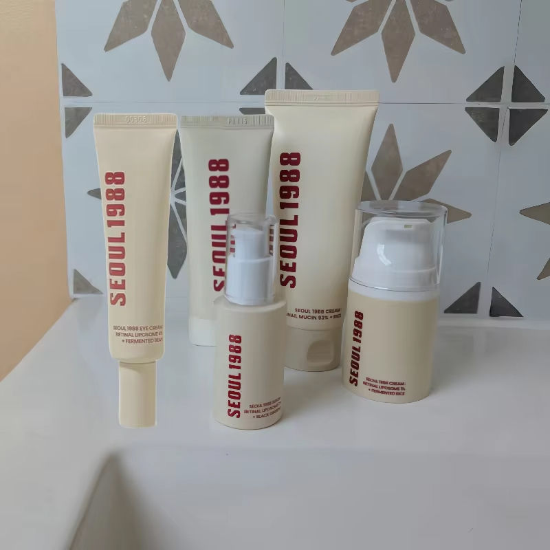 Seoul 1988 Retinol Ginseng Eye & Face Cream Serum Set Firming Moisturizing Dimin