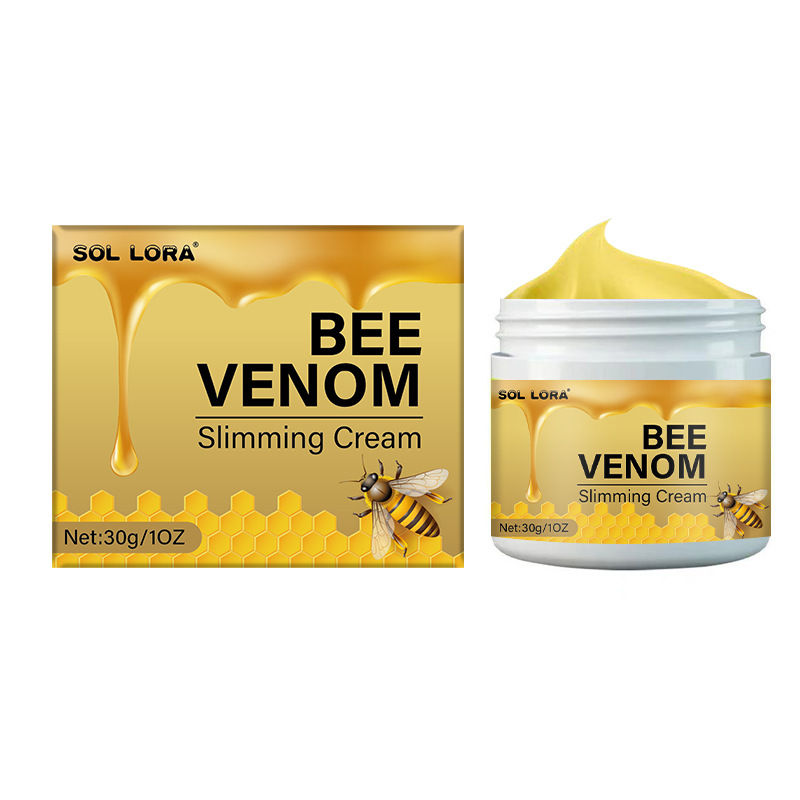 Bee Venom Body Care Cream Light Mild Texture Moisturizes Skin, Firms Body Muscle