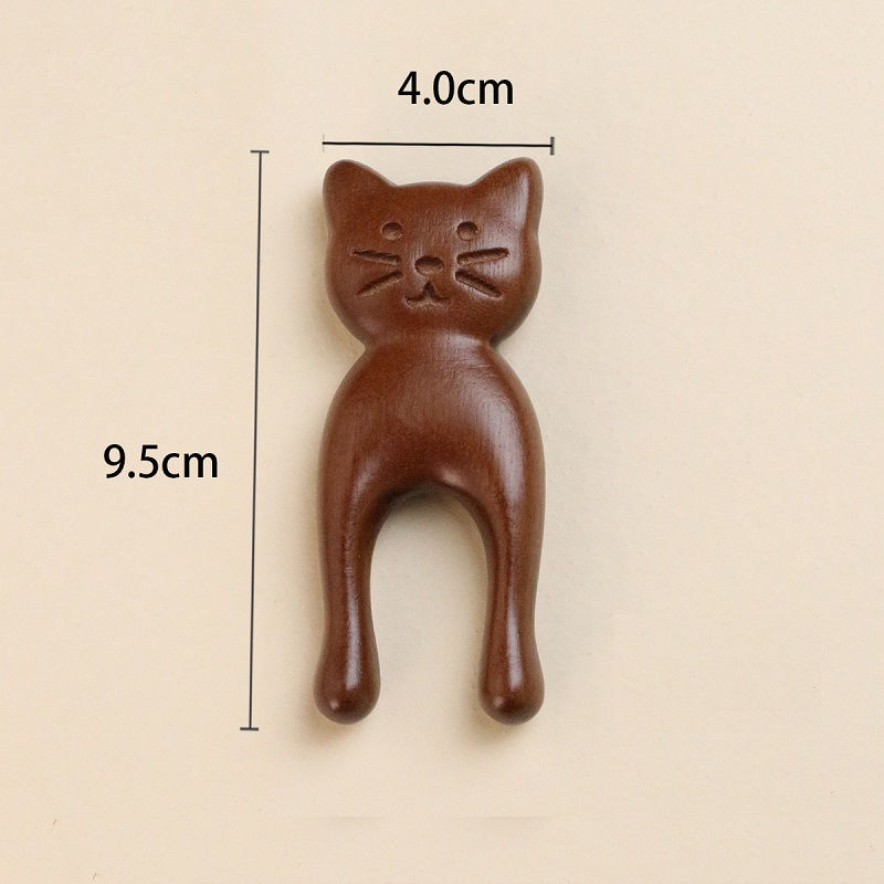 Thumbnail: Wooden scalp massage comb for hair and scalp care