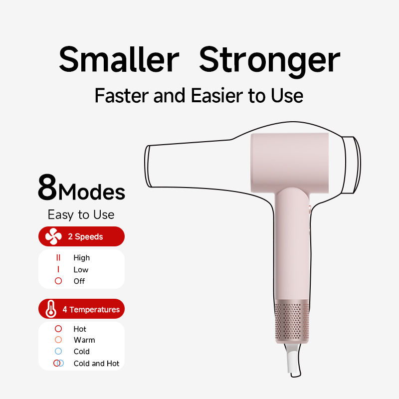 Thumbnail: DOCO high speed hair dryer with powerful airflow for ultra-fast drying