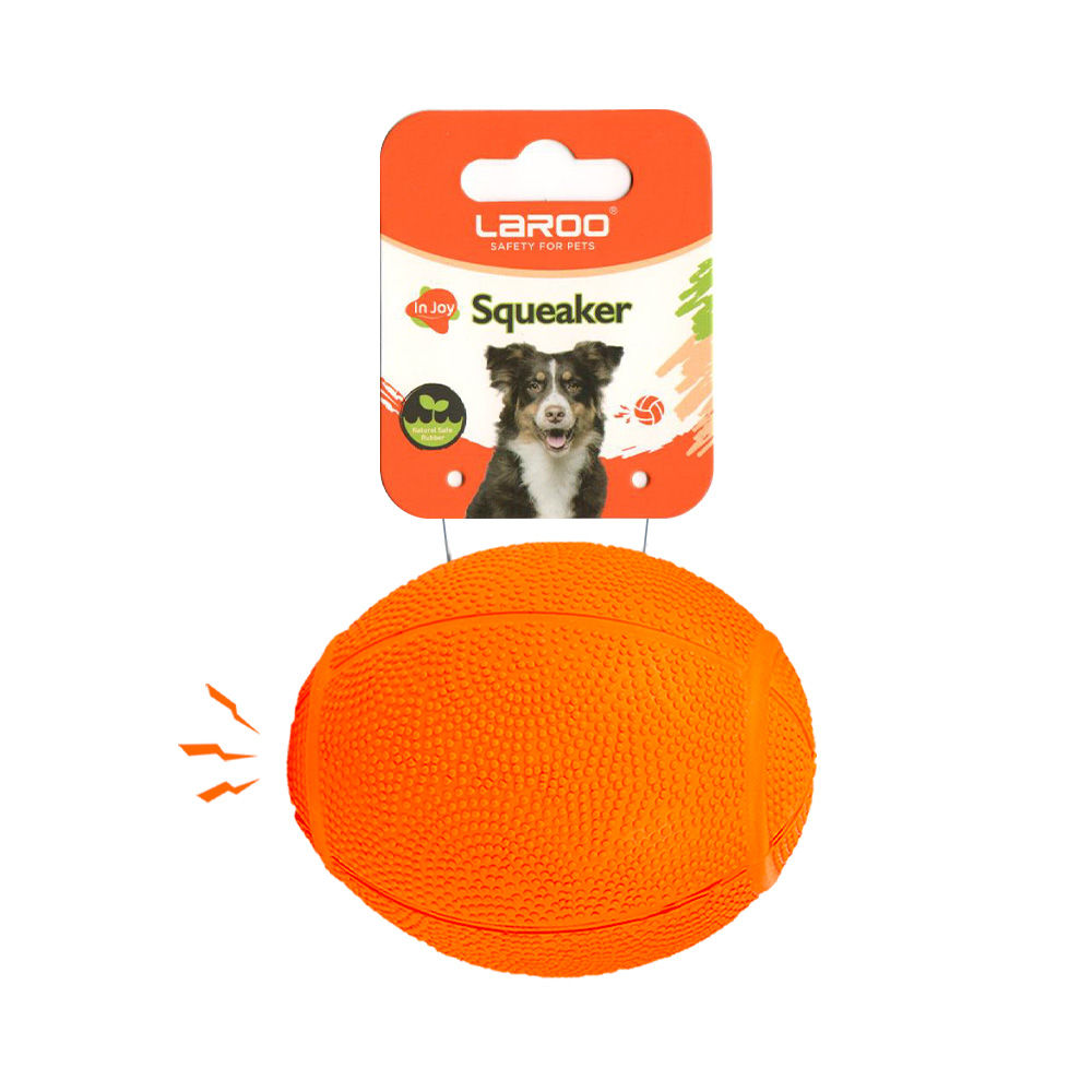 Squeaky Rugby-Orange