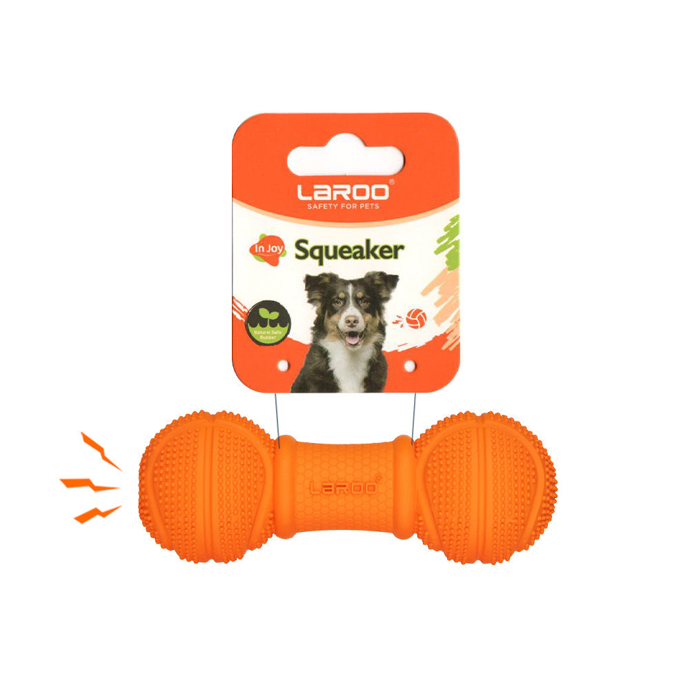 Squeaky Dumbbell-Orange
