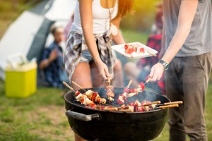 camping food music soundcast bluetooth speakers
