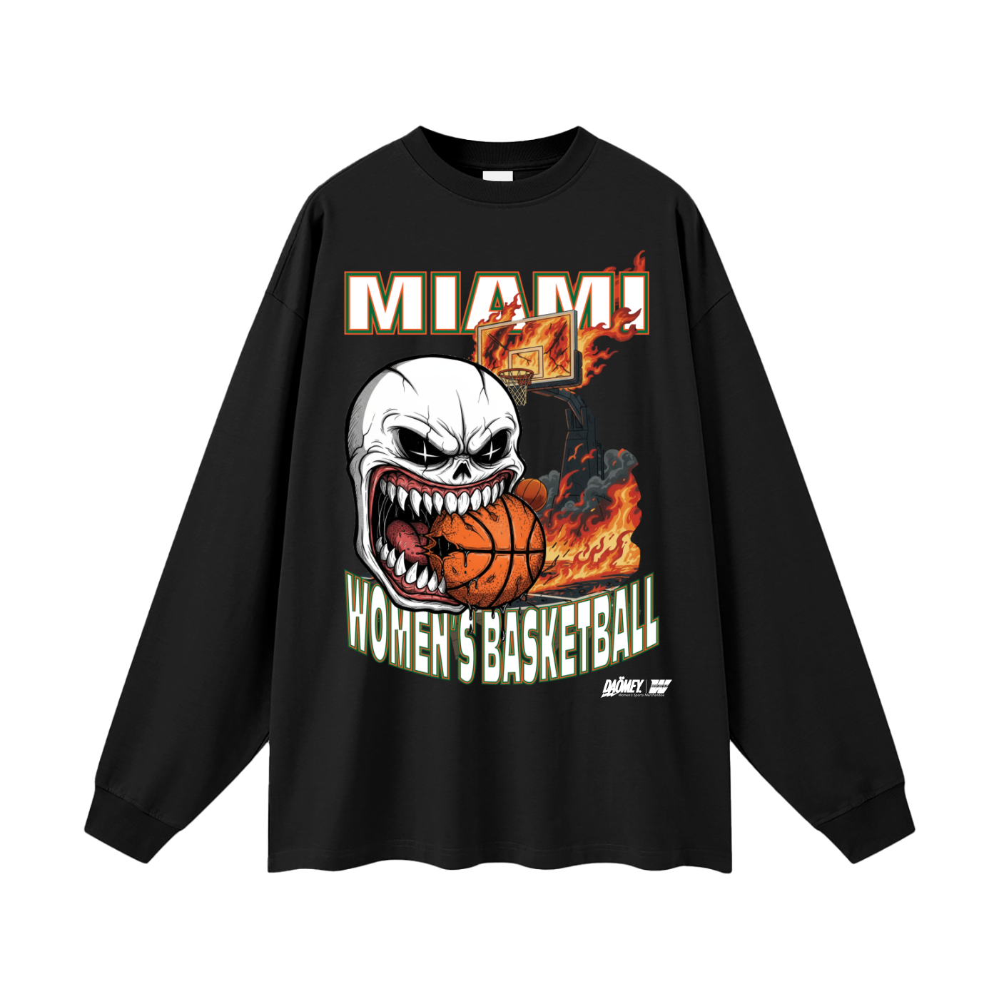 Miami Women's Basketball Long Sleeve T-Shirt