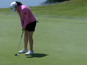 Leona Maguire putting