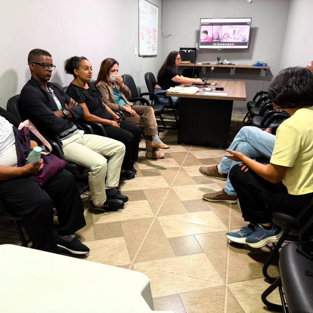 Reunião da Comissão de Atingidos do Sistema Pontal, em Itabira (MG).