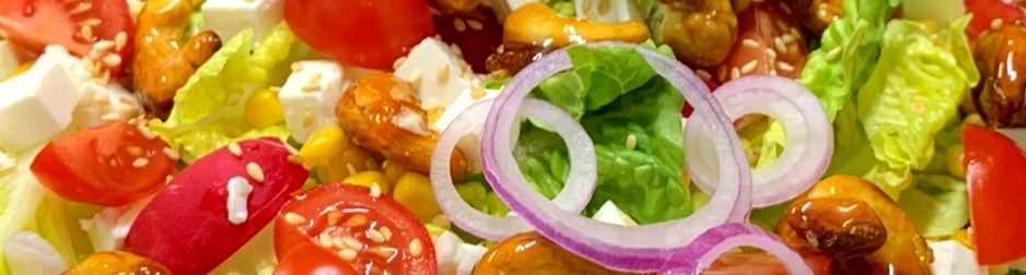 Arranged Food and Objects