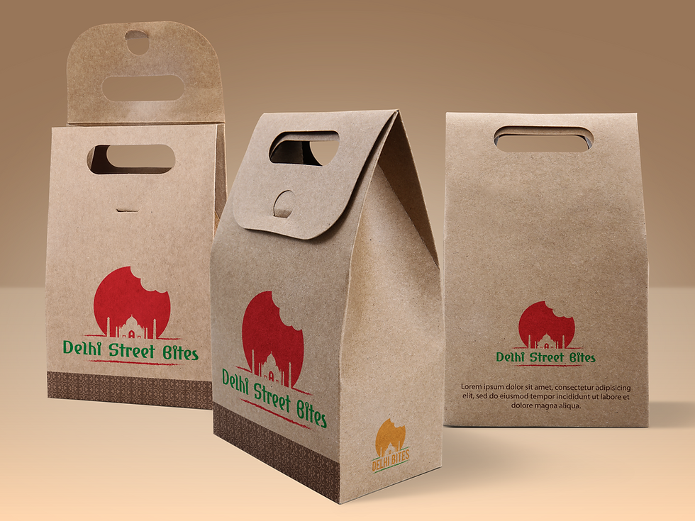 Delhi Street Bites mockup