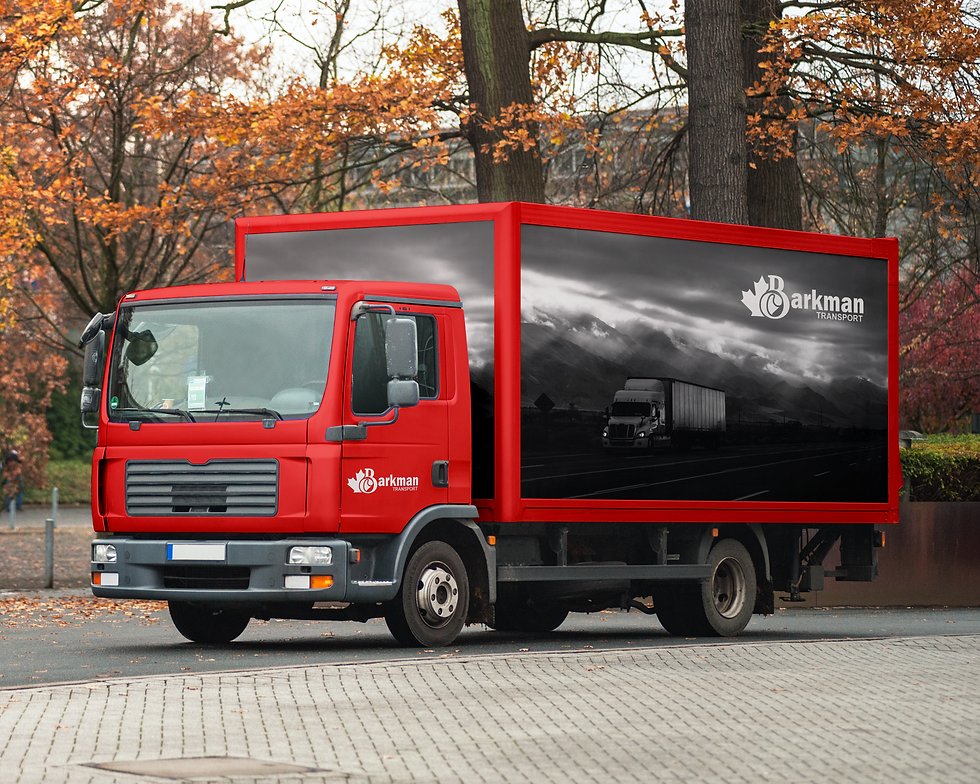 Truck mockup