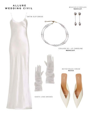 L'ALLURE WEDDING CIVIL n°3 Minimalisme sophistiqué pour la mariée contemporaine