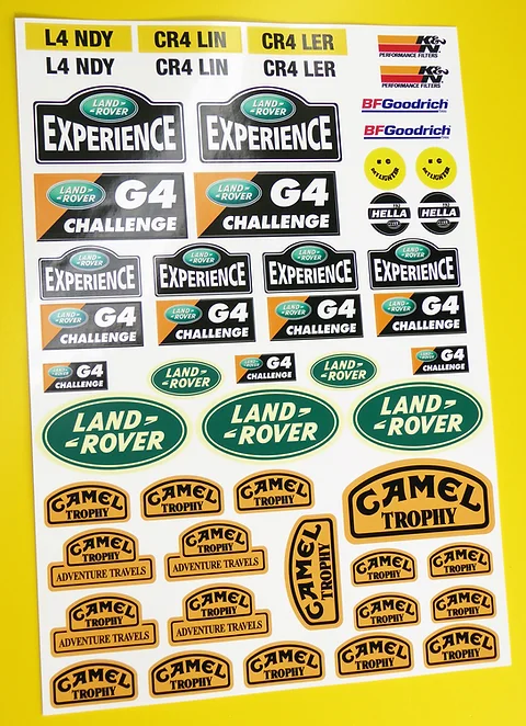 rc crawler stickers