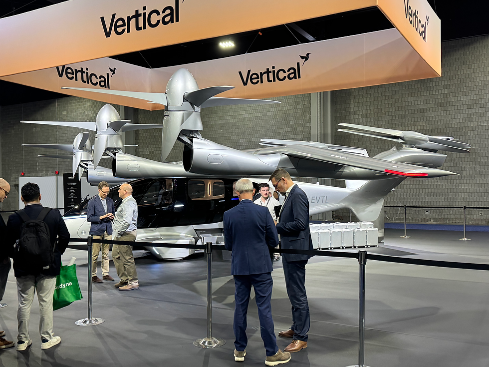 Vertical Aerospace's eVTOL vehicle Valo