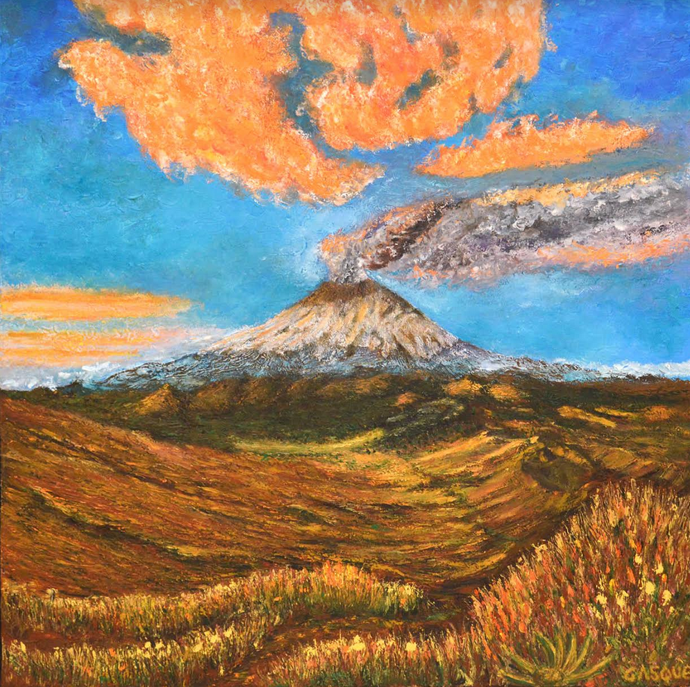 Tarde en el Popocatépetl