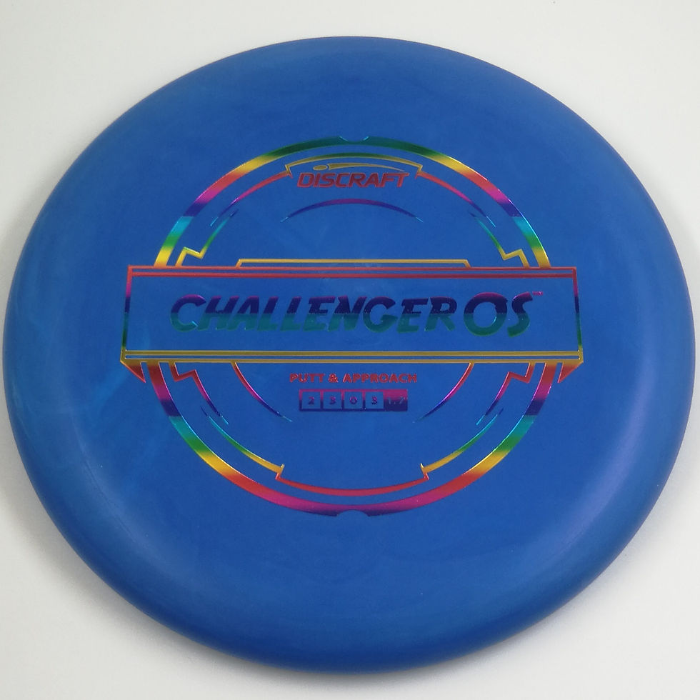 Thumbnail: Discraft Challenger OS Putter line