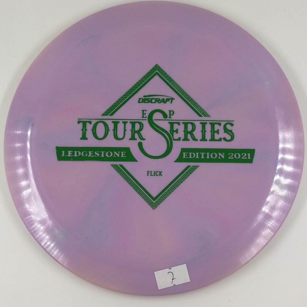Thumbnail: Discraft Flick Esp Swirl Ledgestone Insurance Open