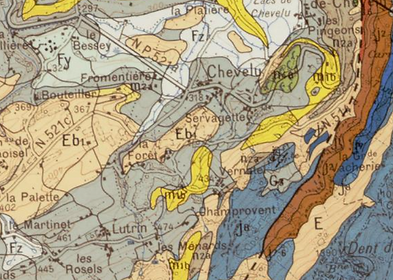 Carte géologique fiche synthèse