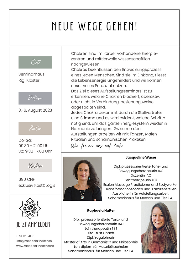 Cacao Medicine Holistic Healing Raphaela Halter Zürich