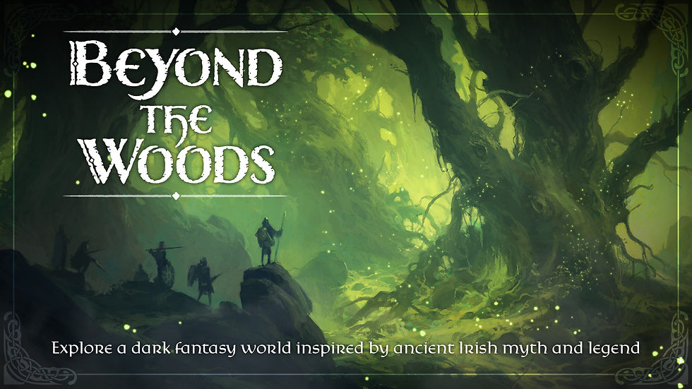 Press Release – Son of Oak and Old Oak Games Team Up to Bring You Beyond the Woods