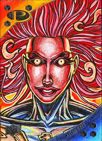 X-Men cards for Upper Decks Marvel Premier set 2018