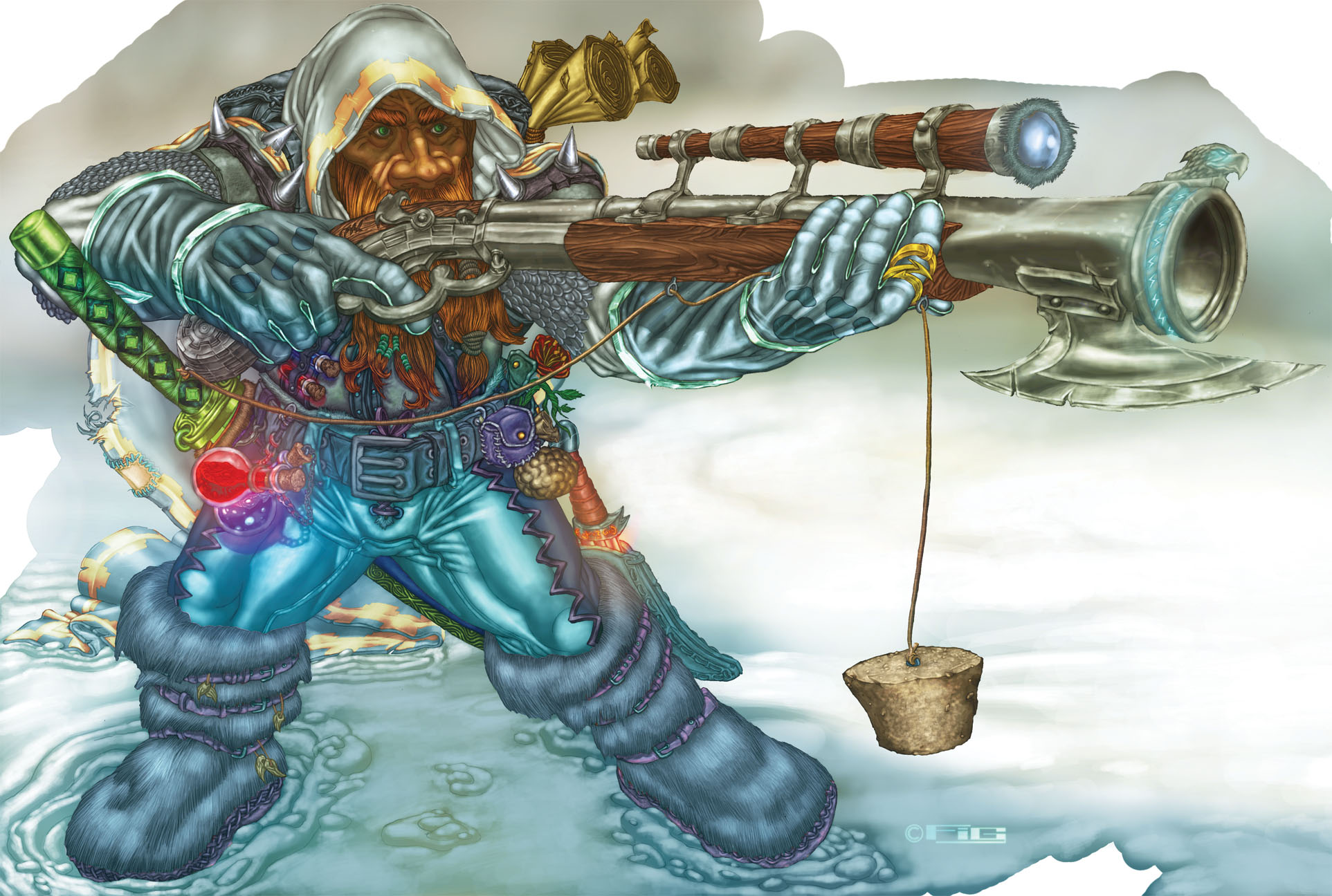 Dwarf Hunter Color