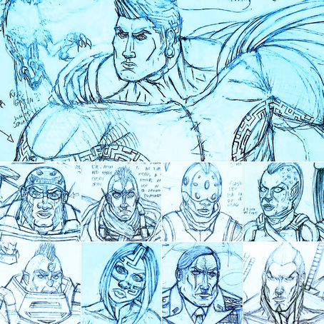 Work continues on my creator owned comics!