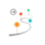 Road with various stops