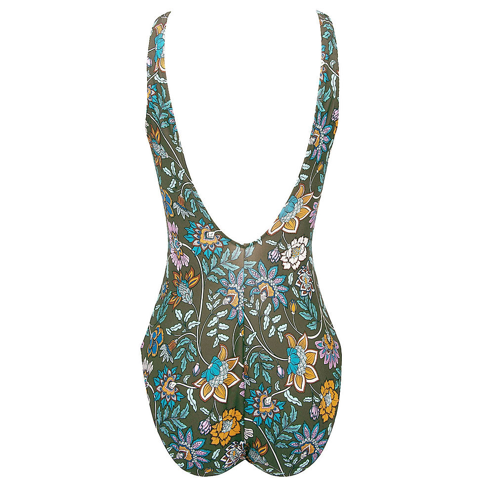 Miniature : Fleurs Persanes Maillot de bain 1 pièce nageur maintien sans armat -Lise Charmel