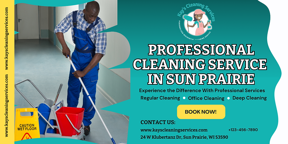 Cleaning Service in Sun Prairie!