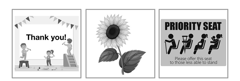 *Note: The pictures are similar to the pictures used in the PSLE, but not exactly the same.