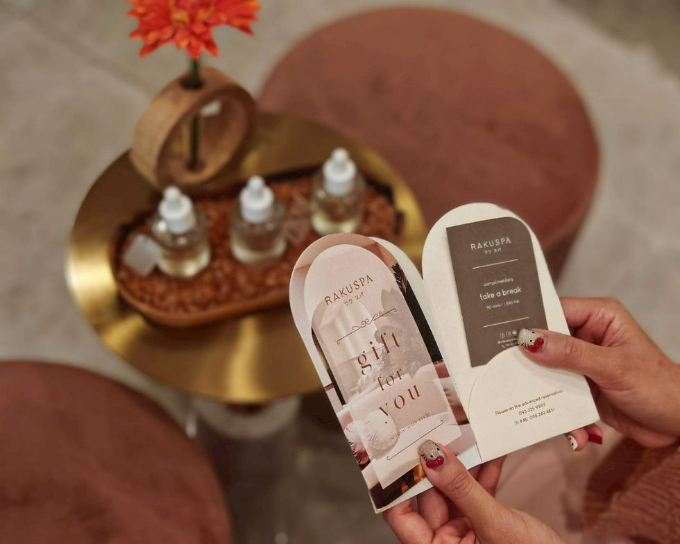 raku spa gift voucher