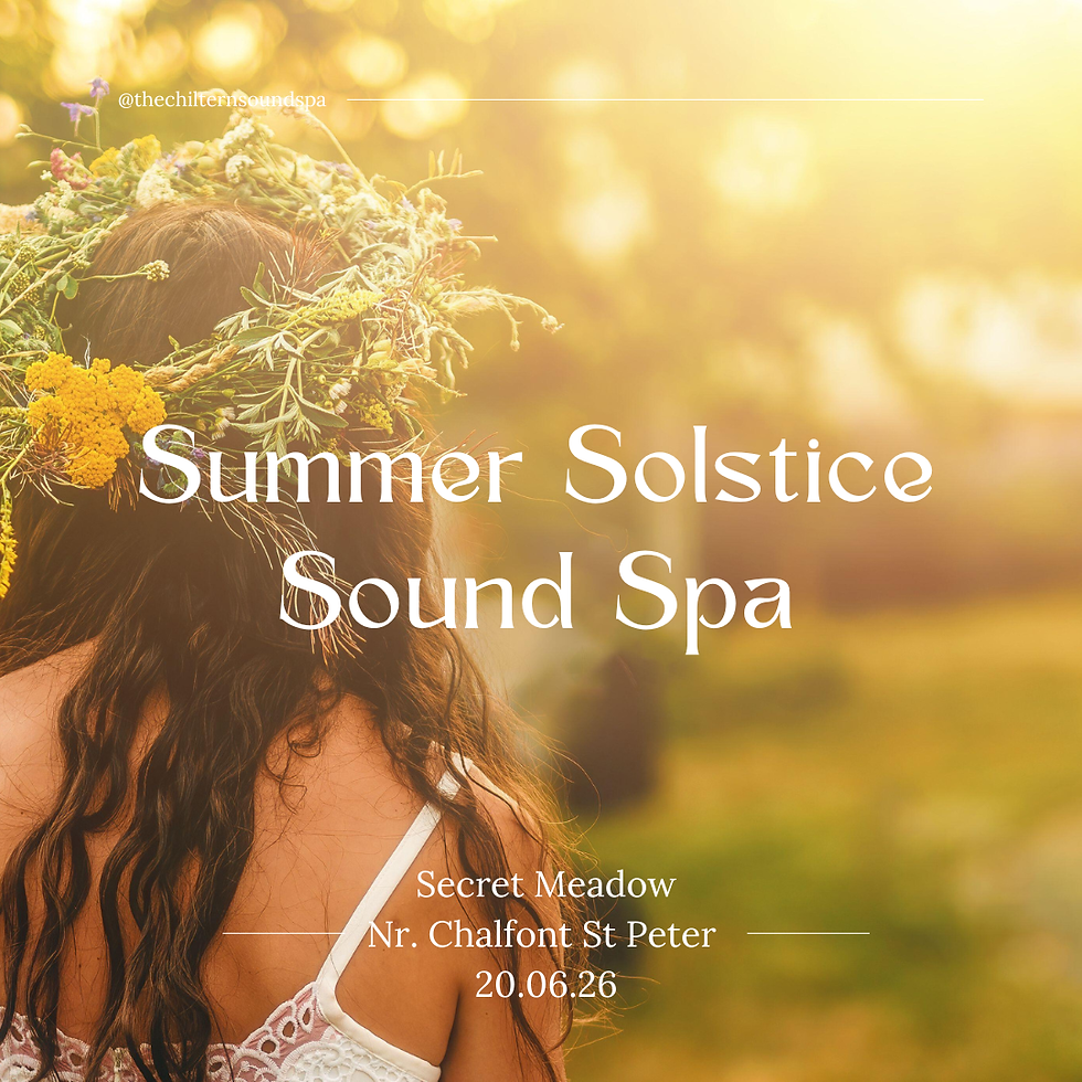 Summer Solstice Sound Spa