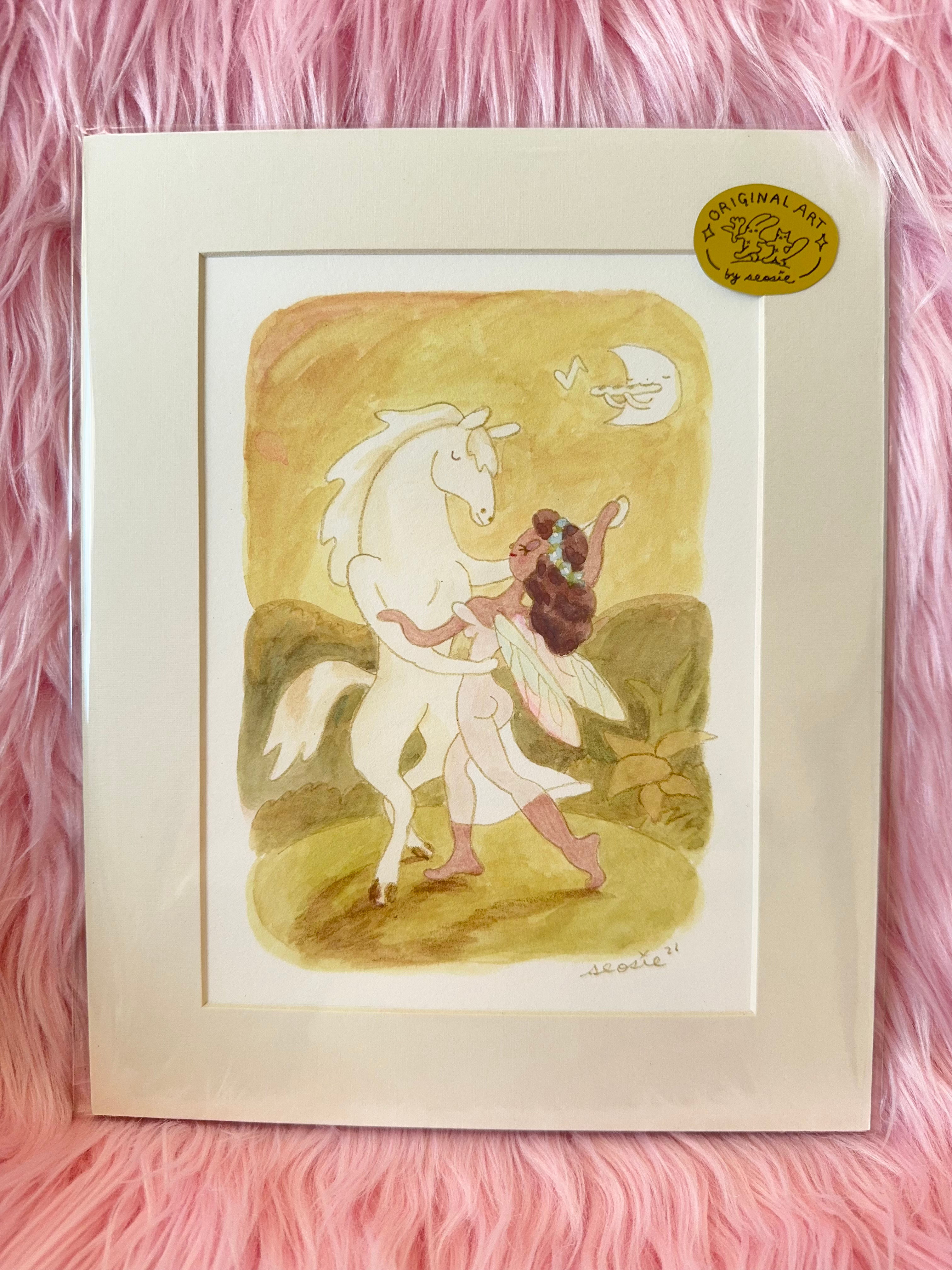 Horse Dance Colorway Series 4/7 - Gold - ORIGINAL 